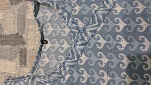 Blue Printed Kurta Set