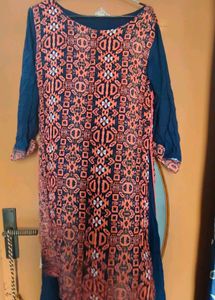 Stylish Printed Kurta Set