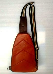 100% Leather one Side Shoulder Bag Luxury #01