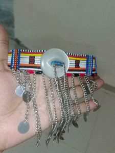 African maasai Beaded Choker