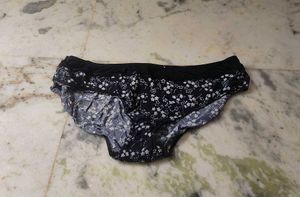 Floral Print Bikini Briefs