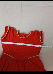 Elegant Red Anarkali Gown just 4 reference Iweared