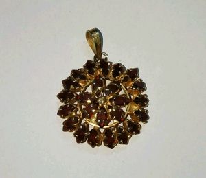 Pendant Rhinestone/Stone Crystal Metal work