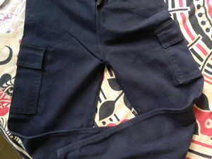 Black Cargo Jeans for women( Sizes 28,30,32) brand