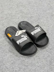 Puma Black Slider Flipflops