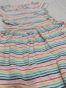 Colorful Striped Dress
