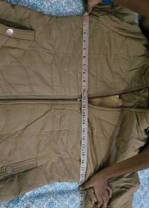 SALE:BEIGE WINTER PUFFER JACKET