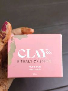 CLAYCO. Rice & Sake Sleep Mask