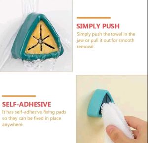 Silicon Self Adhesive Wall Towel Hanger