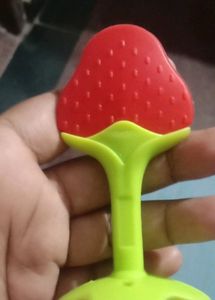 Strawberry Teether Toy