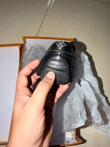 Louis Vuitton Montaigne Black Loafers