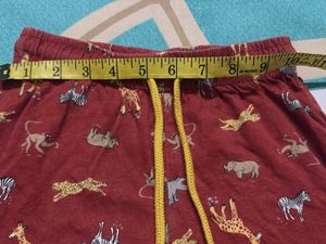 baby boy animal print shorts