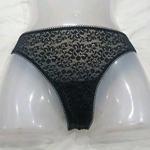 🪔 Elegant Black Lace Panties