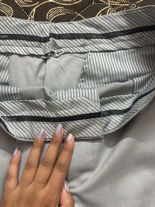 Men's Light Grey formal Pants