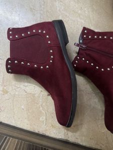 clearance 🥰Studded Ankle Boots- has flaws