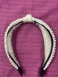 Elegant Pearl &amp; Crystal Headband