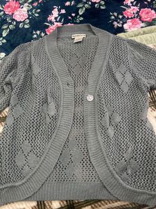 Wool shrug
