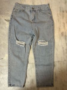 Ripped Light Wash Jeans