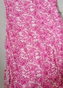 Beautiful Pink Printed Kurta