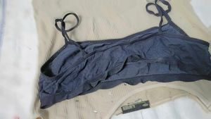 LURE Ribbed Cami &amp; Bra Set
