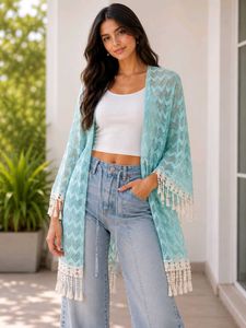 Stylish Chic Blue Shrug