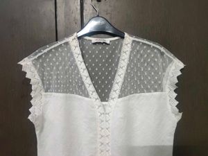 NEW ELEGANT 🤍 WHITE TOP