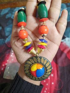 Brand New Necklace With Earings