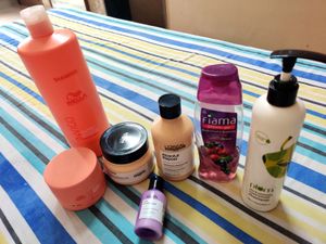 Combo offer Wella, L'oreal, Plum, Fiama