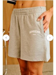 Grey Bonkers Lounge Shorts