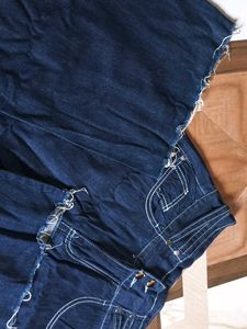 High-Waisted Dark Wash Jeans