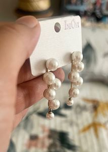 Elegant Pearl Drop Earrings