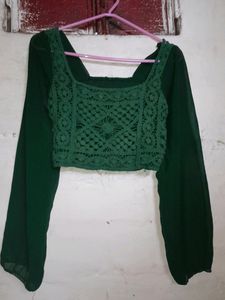 Trendy Fashionable Crop Top