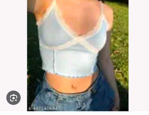 Lace Trimmed H&amp;m cami top