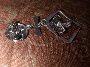 Vintage Flower Charm Pendant
