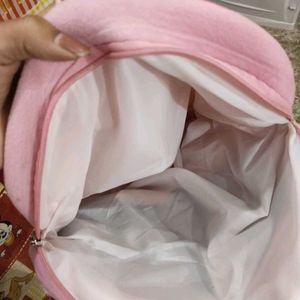 Cute Pink Bunny Backpack