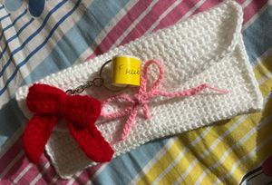 Handmade Crochet Pouch(1 piece)