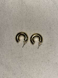 Golden Bracelet &amp; Hoop earrings ComboSet