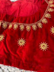 Maroon Bridal Lehenga