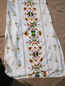 Printed White Kurta. 🤍