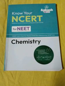 Know Your NCERT Chemistry for NEET + free gift
