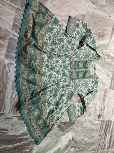 Boho Floral Print Short Kurti