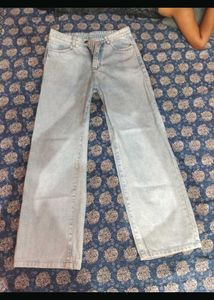 Light Wash Wide Leg Jeans