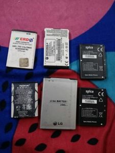 Assorted Mobile Phone Batteries