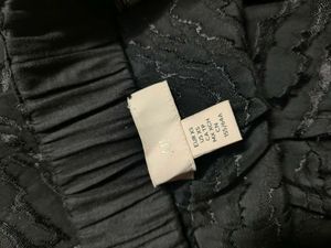 H&amp;M black high waisted trouser