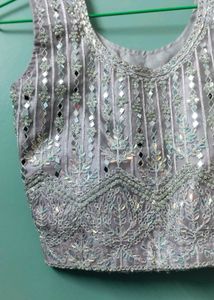 Beautiful lavender lehenga for girls