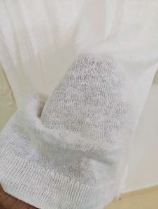 White V-Neck Tunic Top