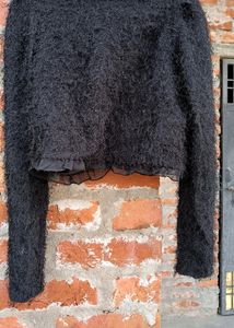 Black Wollen Shrug
