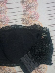 Elegant Black Lace Bralette