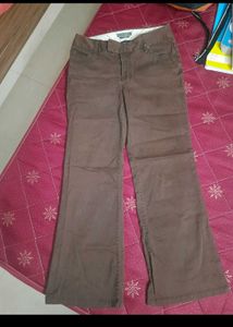 KOREAN BROWN TROUSER PANT