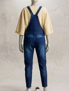 Y2k Blue Denim Dungaree